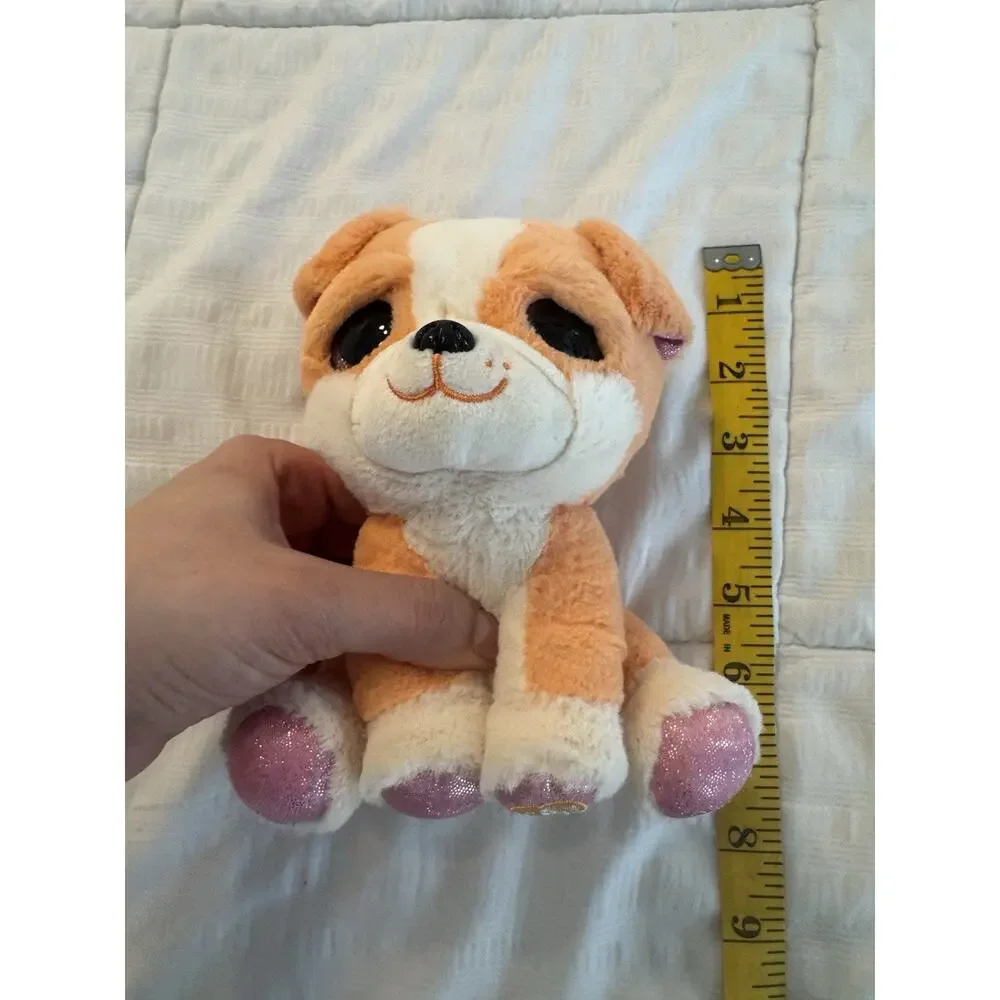 Pets Alive Puppy Rescue Surprise Bulldog Plush Toy Zuru Stuffy Speak Repeat